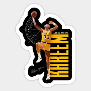 Kareem Abdul Jabbar Sticker